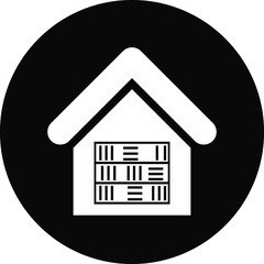 School Icon. Education, kindergarten, library, education zone, school location icon. 