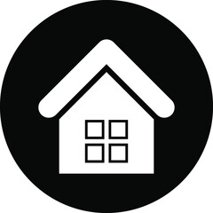 Home Icon. Real Estate, house, stay home icon.