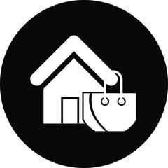 Fashion Shop Icon. Dress, cloth, baby fashion, ladies fashion shop icon.