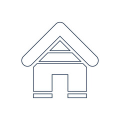 Home Icon. Real Estate, house, stay home icon.
