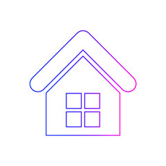 Home Icon. Real Estate, house, stay home icon.
