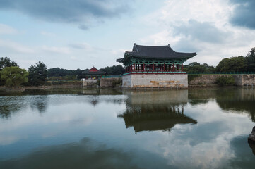 Fototapeta premium Anapji Pond at Gyeongju, South Korea