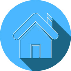 Home Icon. Real Estate, house, stay home icon.