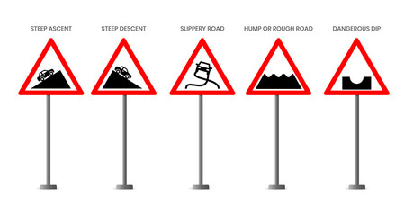 Traffic signs with their meanings
Traffic Signs. Cautionary signs