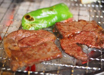 黒毛和牛焼肉（上カルビ）