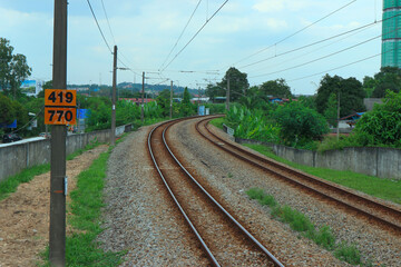 Fototapeta premium Asia Railway