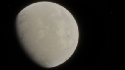 Fototapeta premium Planets and galaxy, science fiction wallpaper. Beauty of deep space. Billions of galaxy in the universe Cosmic art background 3d render 