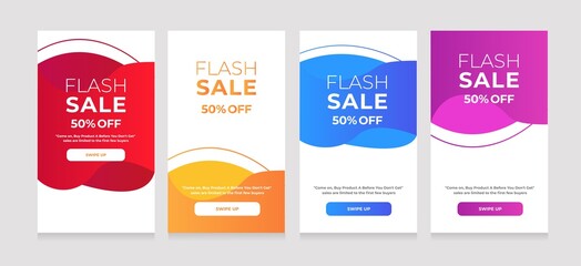 Design Abstract Flash Sale 50% Off