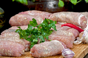 roladki schabowe z boczkiem i ogórkiem kiszonym