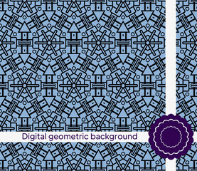 geometric shape. Geometric seamless pattern. vector illustration for wallpaper design, prints