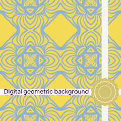 Seamless geometric pattern. Vector illustration for interior design, invitation, wallpaper