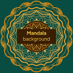 Mandala , tribal vintage background. Vector illustration