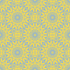 Modern Geometric Pattern. Vector illustration. For fabric, textile, bandana, scarg, super print