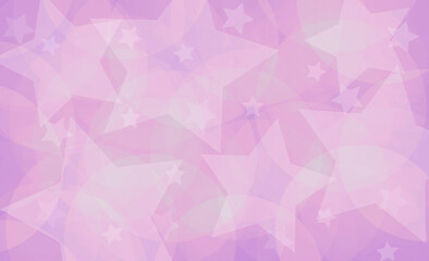 Obraz premium abstract pink background with different stars