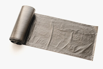 garbage bags on white background, garbage bag rolls 