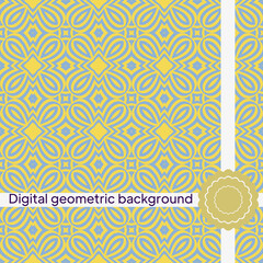 Geometric background. Seamless. Vector illustration