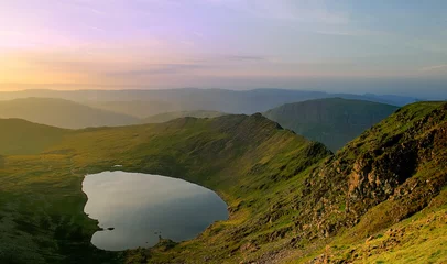 Fototapeten Lila Striding Edge, Helvellyn.   © photoseller92