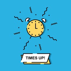 Simple clock illustration. Easy to edit with vector file. Can use for your creative content. Especially about time and date icon.