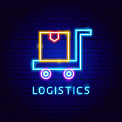 Logistics Neon Label
