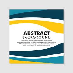 Minimal Creative Abstract Background. Modern Horizontal Composition. Abstract Illustration.