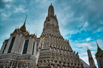 Temple of Dawn, Wat Arun is a buddhist temple and derives its name from the Hindu god Aruna often...