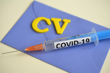 Podanie o prace, szczepienie przeciw COVID-19