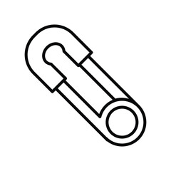 Safety Pin baby clothing line icon