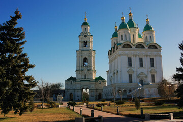 Christian Orthodox Cathedral in the Astrakhan Kremlin