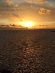 Obraz premium sunset over the sea