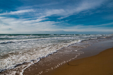 beach and sea