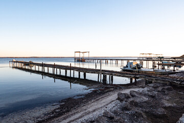 Fototapeta premium oyster and mussels farming