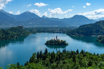 Lake Bled in Slovenia