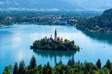 Lake Bled in Slovenia