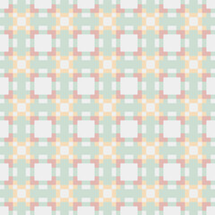 Fototapeta premium Abstract Cross Pattern generative computational art illustration