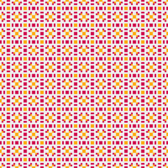 Abstract Cross Pattern generative computational art illustration