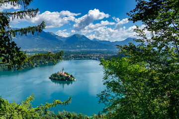 Lake Bled in Slovenia