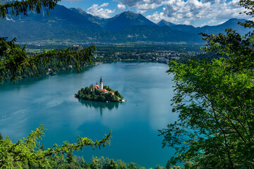 Lake Bled in Slovenia