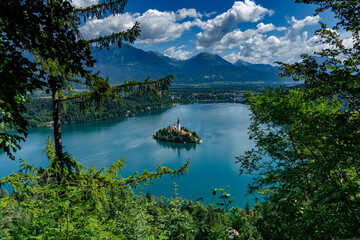 Lake Bled in Slovenia
