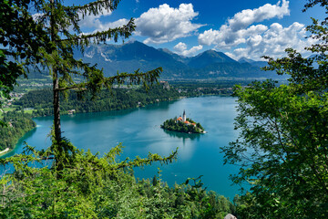Lake Bled in Slovenia
