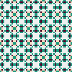 Abstract Cross Pattern generative computational art illustration