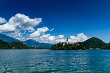 Lake Bled in Slovenia