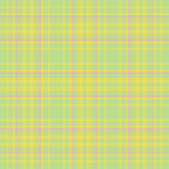 Plaid seamless pattern. Vector background of textile ornament. Flat fabric design.
