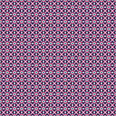 Abstract Cross Pattern generative computational art illustration