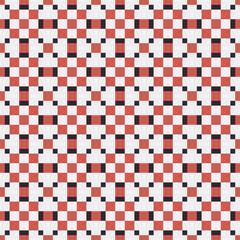 Fototapeta premium Abstract Cross Pattern generative computational art illustration