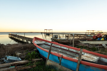Obraz premium oyster and mussels farming