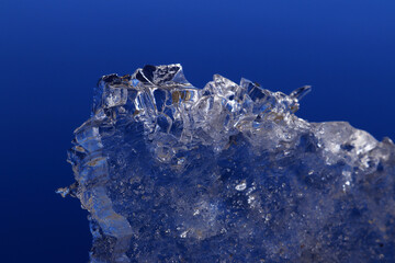 Winter background. Ice texture for background.