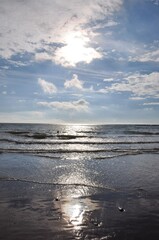 Obraz premium Sunset over the sea