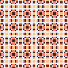 Abstract Cross Pattern generative computational art illustration