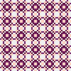 Fototapeta premium Abstract Cross Pattern generative computational art illustration