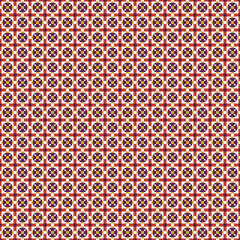 Abstract Cross Pattern generative computational art illustration